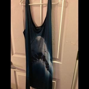 “Wet Seal” Shark Dress - Size Large.